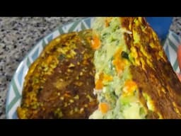 Panque de Verduras y huevo!!