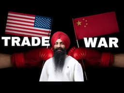 TRUMP TARIFFS AND MARKET CRASH | TRADE WAR | In Punjabi | Trade with stocktalkforu