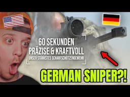 American Reacts to German Bundeswehr Scharfschützen | Gewehr G82