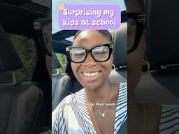 Surprising my kids at school | They had the best reactions 🥺