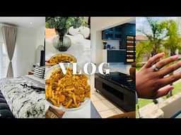 #VLOG: Mr Price and Shein mini Haul | New Nails | Grocery Haul | Bedroom Update | Time with Family