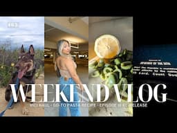 SOLO MOVIE DATE + Easy Olive Pasta Recipe + Style With Me + New GiraFit Window Camera | Vlog 463