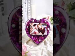 Preserving beautiful memories in epoxy resin #letsresin #diy #resincrafts #resinart #resinpouring