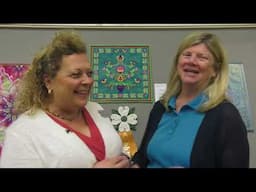 Barbara Kilbourn - SCANDINAVIAN SUMMER - Best Miniature Quilt - AQS QuiltWeek - Paducah 2025