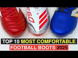 NOT 1 Nike or PUMA! - Top 10 MOST COMFORTABLE football boots of 2025