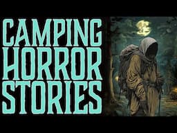 90 Minutes of True Black Screen Camping Horror Stories | Campfire Crackle Sounds | Sleep Compilation