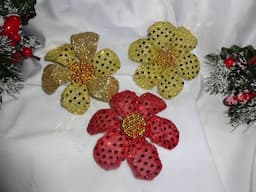 Aprende Fácil hacer flores navideñas con limpiapipas .By:"Taller Nella 2024"