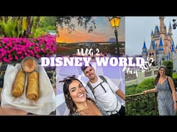 DISNEY WORLD Day 1 Vlog | A VERY wet day at Magic Kingdom & Cheesecake Factory dinner | May 2025