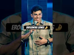 Erogenous Zones 🤌 Watch full video on my channel! ❤️‍🔥 #standupcomedy #comedy #standup