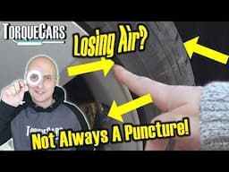Why Your Tyres Keep Losing Air – Without a Puncture! Causes Of Tyre Pressure Loss, 3 Main Culprits.