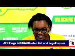 AFC Sounds Alarm on GECOM Integrity Ahead of 2025 Elections