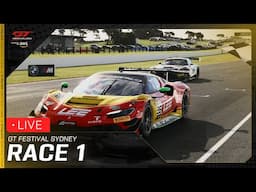 LIVE | Race 1 | GT Festival Sydney | 2025 GT World Challenge Australia