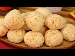 Pão de Queijo SUPER FÁCIL e CROCANTE - RECEITA DE MINAS - DELICIOSO - Receitas de Pai