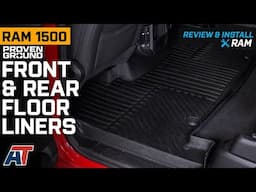 2019-2023 RAM 1500 Proven Ground Precision Molded Front and Rear Floor Liners Review & Install