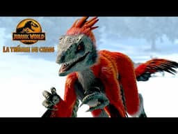 Affrontement dans la neige contre le Pyroraptor | Jurassic World : La Théorie du chaos | Netflix