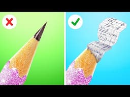 TRUCOS ESCOLARES Y GADGETS VIRALES ||¡Trucos Escolares que Debes Probar! por 123 GO! SCHOOL