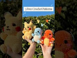 In case you haven’t seen them already ☺️🫶🏼 #amigurumi #crochet #pokemon