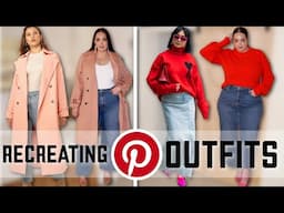 RECREATING Pinterest Outfits *with PIECES YOU ALREADY OWN*
