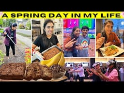 🏠 Bakery போனாலும் இப்படி ஒரு Tasty Chocolate Banana Bread சாப்பிடுவது கஷ்டம் தான் | USA Tamil VLOG