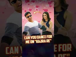 Can You Dance For Me on "Kajra Re" #shorts