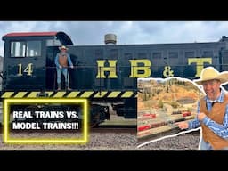 Cowboy Jack Explores REAL & MODEL TRAINS at Rosenberg Railroad Museum!
