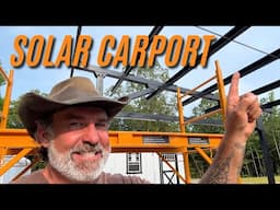 Game Changer! | Off Grid Solar Carport Build | Chiko USA