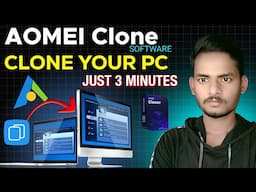 AOMEI Cloner 🔥 बिना Windows दोबारा इंस्टॉल किए System को करें Transfer | Clone HDD to SSD in 1 Click