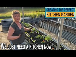 Creating the  Perfect Kitchen Garden | Best Trellis Ever!!