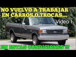 NUNCA ME HABÍA PASADO ESTO !!! FUE MUY PELIGROSO !!! FORD F-150 NO PRENDE