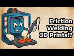 Can You Weld 3D Prints With A Dremel?! | Friction Welding Experiments