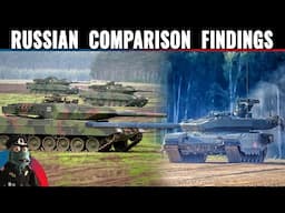 Russia studied a captured Leo 2 A5 and compared it with its T-90M. Here are the results.