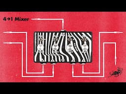 Four to One Mixer Utility Pedal