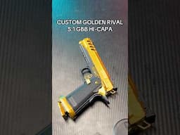 New Custom GOLD Hi-Capa #short #shorts #airsoft #airsoftgi #gaming #toys #gbb #hicapa #custom #asmr