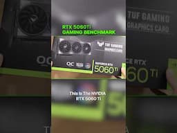 RTX 5060 Ti Gaming Performance