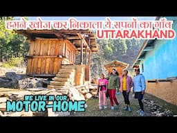 EP 428/ EXPLORING THIS BEAUTIFUL VILLAGE OF UTTARAKHAND NEAR DEHRADUN LIVING IN OUR CAMPER VAN