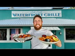 We Ate A LOT of Shrimp at Lake Eustis Waterfront Grille