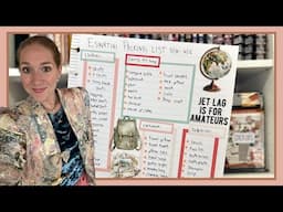 Packing List for a Long Trip