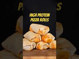 53g PROTEIN Pizza Rolls #highprotein #mealprep #pizza a