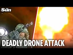 Russian positions WIPED OUT as Ukrainian military unit deploys fibre-optic FPV attack drones