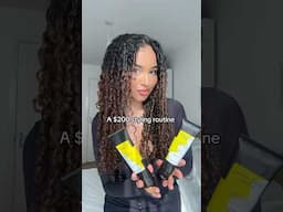 THE MOST EXPENSIVE CURLY HAIR ROUTINE EVER