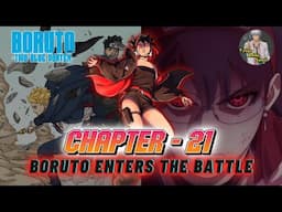 BORUTO: TWO BLUE VORTEX Chapter - 21 explained in TELUGU| BORUTO enters Battle |Telugu Anime Sensei