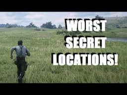 Top Five WORST SECRET LOCATIONS in Red Dead Redemption 2!