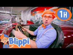 Blippi Colors a Car! | Blippi | Kids Songs | Moonbug Kids
