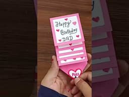 #waterfallcard #pullmecard #rainbowcard #greetingcard #cardcreations