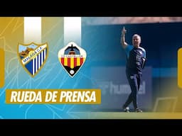 "Estamos muy motivados; la magia de La Rosaleda se ve cuando el equipo transmite"