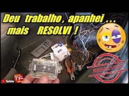 Esse trampo deu trabalho para resolver
