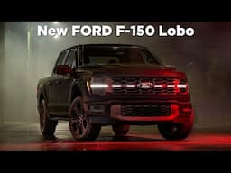 New 2026 Ford F 150 Lobo revealed as the ultimate US street truck!