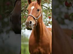 A horse eating an apple #DreamScreenAI