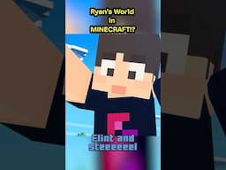 Ryan’s World in MINECRAFT?!