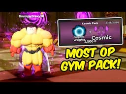 This New Cosmic Pack is Kinda OP in Gym League! (OP CODES)